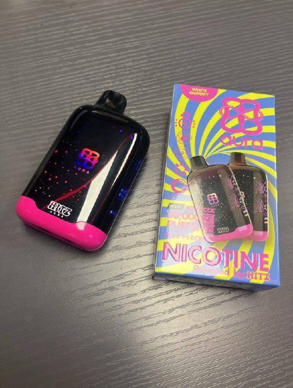 hitz aura nicotine vape disposable