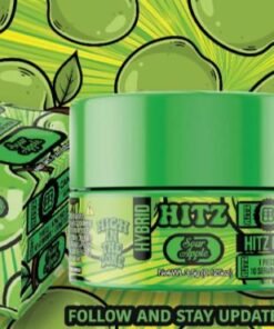Hitz Sour Apple THC Gummies