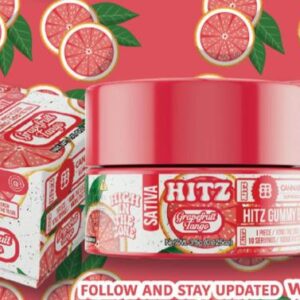 Hitz Grape Fruit Tango THC Gummies