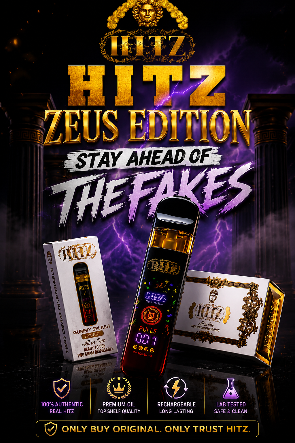 HITZ INFINITY DISPOSABLE ZEUS SERIES