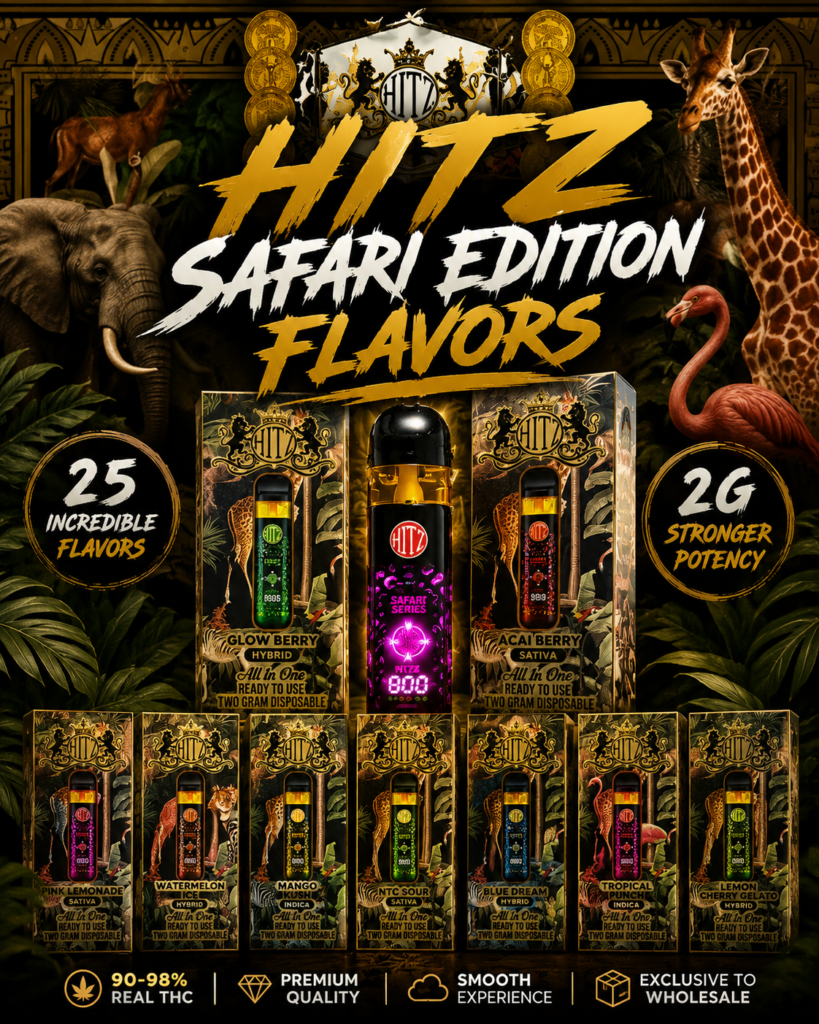Hitz Safari Edition Flavors